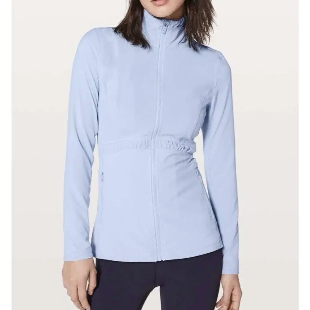 Lululemon Lululemon Round Trip Jacket in Cool Breeze, Size 4